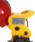 Heavy Duty Pipe Cutter With Hydraulic Hand Pump For Steel Pipe Two And A Half Inch To Eight Inch Schedule 10/40 displayed close-up