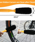 Close-up of wheel brush from Eight Piece Precision Bicycle Cleaning Tool Kit with Chain Scrubber, Tire Scrubber, and other tools