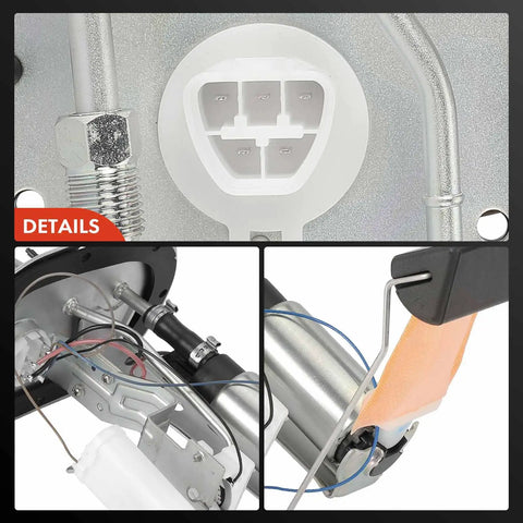 Top Notch Electric Fuel Pump Assembly Compatible With Toyota Camry Avalon And Lexus Es300 showing detailed connections and components.