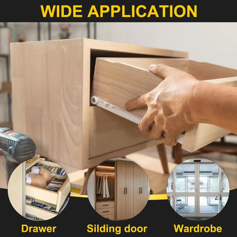 Wide application of 6 Pack Nylon Drawer Rollers 22mm Swivel Bearing Wheels for smooth drawer and sliding door operation.
