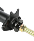 Close-up of 32-inch rear axle kit with 4-bolt hub, part of 810mm 32 Inch Rear Axle Kit For Go Karts ATVs UTVs Quads Buggy Golf Carts And 4 Wheelers Compatible With GY6 110cc 125cc 150cc 200cc 250cc Engines Diy Rebuild Axle Shaft Assembly With 4 Bolt Wheel Hubs