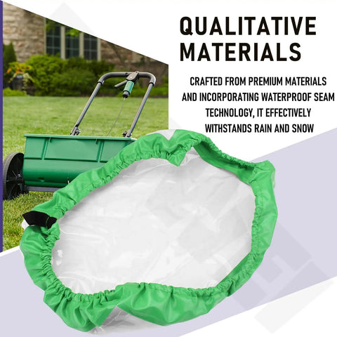 Spreader Hopper Cover Replacement For Lesco 80 Pound Walk Behind Fertilizer Spreader Waterproof Green Cover With Seams Technology Durable All Weather Shield Fits 101186 091186 705699