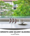 Heavy Duty Stainless Steel Sliding Window Roller Assembly 4 Pack showing smooth sliding wheels for patio door repairs.
