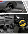 Slick 12-In-1 Smoke Machine Accessory Kit For Automotive Evap And Vacuum Leak Detection tools with inflatable ball adapter and gas cap adapter.