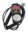 MPG handwheel for Beefy 5 Axis CNC Controller System Offline Standalone DDCS Expert V2.1 with coiled cable and dials