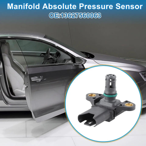 Heavy Duty MAP Sensor Direct OEM Replacement For BMW 1 Series E82 Coupe And X5 E70 2007 To 2013 with details visible.