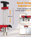Onsite Sheet Metal Roller Bender Single Station For Roofing And Metal Fabrication, 0 To 100 Degree Edge Bends, 5mm To 75mm Depth, Pro Grade Tool