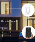 WiFi Smart Single Pole Wall Light Switch No Neutral Needed Works With Alexa And Google Home Smart Life Tuya Remote Control