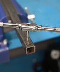 Pro Grade Metric Plug Tap and H Drill Set in High Carbon Steel 8.0mm by 1.25 Pitch threading metal pipe