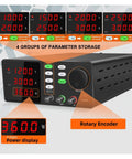 Beefy Usb Programmable Dc Lab Power Supply With Adjustable Voltage And Current 0 To 60 Volts 0 To 10 Amps 120V Input Low Ripple