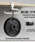 Heavy Duty Clamp On Desk Hook For Bags And Backpacks With Anti Slip Grip Extended Clearance Bag Holder With 60 lbs Load Capacity