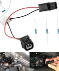 Plug And Play VCM Disable Harness For Honda 3.5L V6 Engines with connectors and resistors for smooth ride.