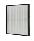 Replacement Filter For Hunter 30940 Air Purifiers Compatible With 30210 30214 30215 30216 30225 30244 30245 30260 30398 30400 30401 30402 30525 36260 36395 37225 H13 True HEPA Filtration For Superior Air Quality, showing white filter media in black frame.