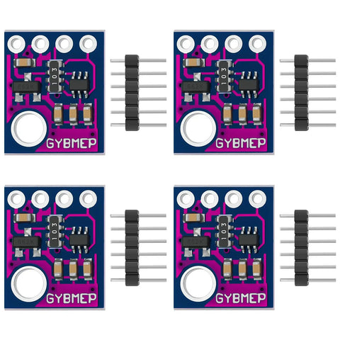 4 Pack BME280 Sensor Module GY BME280 5V Atmospheric Pressure Temperature Humidity Sensor With I2C Interface