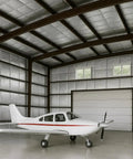 Aircraft hangar interior with Heavy Duty Reflective Insulation Roll With Foam Core R17 Radiant Barrier 5mm Thick 16 By 50 Feet.