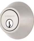 Transitional Single Cylinder Deadbolt Lock For Your Home Security ANSI Grade 2 Certified Satin Nickel Finish