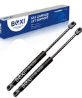 Heavy Duty Trunk Lift Supports And Gas Struts For Infiniti G20 1999 Through 2002 Sedan Plug And Play Rear Hatch Shocks in matte black.