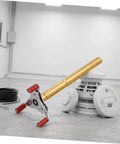 No Sweat Smoke Sensor Removal Tool With Slick Aluminum Extension Pole for high ceiling smoke detector extraction.
