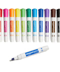 Top Shelf Dry Erase Whiteboard Markers Featuring Slick Chisel Tips And Seriously Low Odor Ink In A Vibrant 12 Pack Assortment.