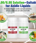 15 Pack pH Buffer Powder Calibration Kit With 4.00 6.86 9.18 pH Buffers And 3 Extra Bottles for digital pH meters and monitors