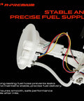 Electric Fuel Pump Module Assembly For Toyota Rav4 2019 Through 2024 2.5 Liter with fuel hose and electrical wiring close-up.