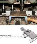 Built Tough Cast Iron Mini Lathe Bed Assembly And Milling Slide in machine with erosion-resistant surfaces