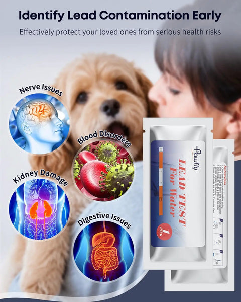 No Sweat Lead Water Test Kit Delivers Clear Tap And Well Results Runs Fast In Ten Flat detects potential health issues.
