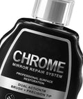 Slick Silver Rim Paint Restores Your Tight Chrome Tone Rims With High Gloss Coverage in a bottle with a precision tip.