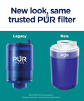 Faucet Mount Replacement Water Filter 2 Pack With 3 In 1 Mineral Filtration And Lead Removal, Maintains Clean Taste, Blue