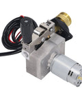 24V MIG MAG Wire Feed Motor for Welding Equipment with adjustable 2 to 15 m/min feed speed, aluminum body, and compact design