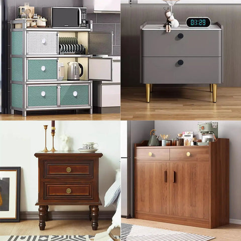 Premium Zinc Alloy Drawer Knobs And Cupboard Pulls With Screws Attached Vintage Round Brass Cabinet Handles For Kitchen Furniture And Bedroom Dressers Clean Setup on various cabinets.