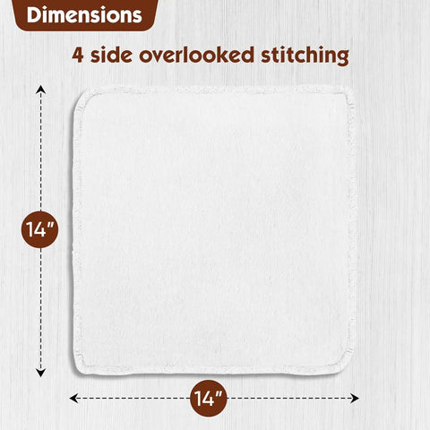 Pro Grade Auto Shop Towels 100 Pack Lint Free 14x14 Bulk Rags Made From 100 Percent Cotton Commercial Grade