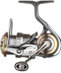 Side view of Luvias Airity LT FC 1000S P Finesse Spinning Reel Ultra Lightweight And Slick Five Kg Drag And Sixty One Centimeter Retrieve