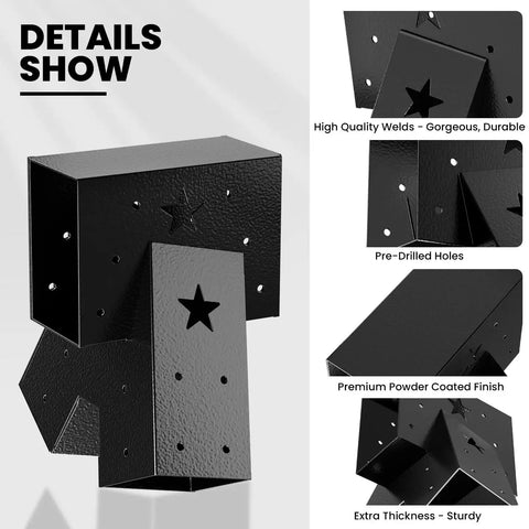 Heavy Duty A-Frame Swing Set Brackets Kit For Porch And Yard 2 Black A-Frame Brackets With 2 Swing Hangers And Mounting Hardware Weatherproof Steel No Fuss Install Built To Last