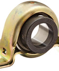 Heavy Duty One Inch Bore Pillow Block Housing With Double Rubber Sealed Ball Bearing Eccentric Locking Collar and Two Bolt Mounts side view
