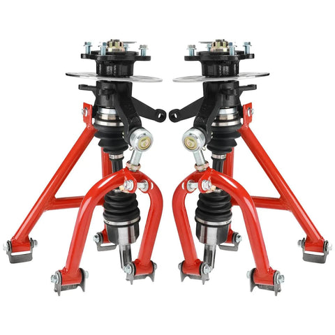 All-In-One 4WD Rear Drive CV Axle Kit for DIY ATVs Go Karts Quad Buggies Golf Carts Lawn Mowers includes steering spindles