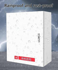 Rock Solid Wall Mounted EV Charger Enclosure Box Heavy Duty Galvanized Steel Housing waterproof outdoor unit with secure lock