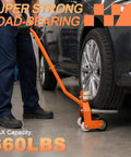 Heavy Duty 660 Lbs Adjustable Tire Wheel Dolly Built Dang Tough For Garages With Ultra Smooth Eight Inch Rollers for easy tire movement.