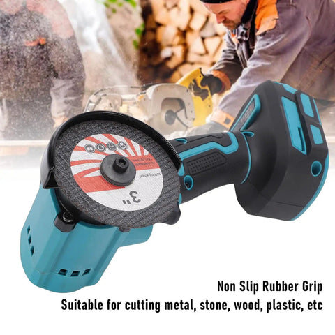 Kickass Compact Cordless Circular Saw Pumping Out Lightning Fast Cuts With A Heavy Duty Motor And Built In Dust Collector for cutting metal and wood.