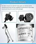 Replacement Linear Actuator for Electric Sofa Lift Chairs with Three Connector System and Power Plug Details