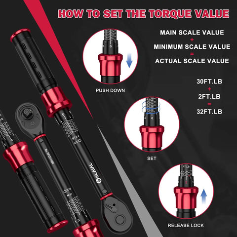 Spark Plug Socket Set With Three Eighths Drive Torque Wrench Magnetic Sockets Twelve Point 14mm 16mm And Six Point Swivel Five Eighths Inch Ten Inch Extension Bar Built For Auto Maintenance And Quick Repairs torque wrench scale setting guide