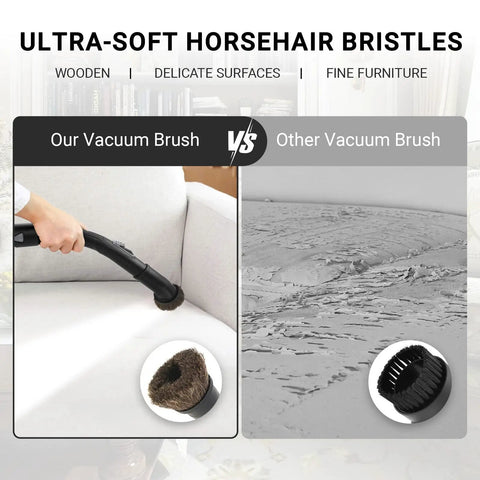 Comparison of two and a half inch dusting brush tool attachment set for shop vacuums fits two and a half inch accessories