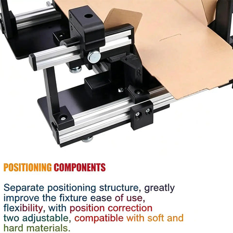 Pro Level Manual Box Folding Tool With Adjustable Slider For No Sweat Carton Shaping Quick Warehouse Packing Workflow And Production Line Ease 25 Cm Length positioning components