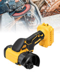 Brushless Cordless Angle Grinder And Mini Circular Saw With 12000 Rpm Battery Power for metal or wood cutting, compact design.