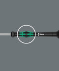 Pro Grade Chip Lifter For PCB Components With Ergonomic Kraftform Micro Handle showing anti-roll design and chrome-plated body.