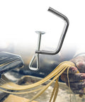 5X Pasta Maker Clip Fix Replacement Handle Clamp For Noodle Maker Repair, Stainless Steel Noodle Machine Clip, Easy Install, Durable Kitchen Tool, Professional Repair Part close-up on pasta maker