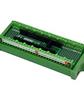 Terminal Block Breakout Board Module For Teensy 4.1 With Screw Mount, 112 DIY Solder Pads, 2.54mm Pitch, 0.8mm Holes, green module