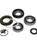 Built Tough Washer Bearing Replacement Kit For Neptune Dryers And Washing Machines Includes Lip Seal O Ring And Two Heavy Duty Bearings with components displayed.