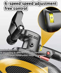 Close-up of 6-speed adjustment feature on Electric Wall Plastering Machine With Battery Power Fast Cement Mortar Smoothing Tool For Concrete Finishing Polisher For Drywall And Stucco Pro Grade High Torque Heavy Duty Performance With One Battery Included.