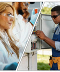 Badass Bulk Safety Glasses In A Massive 150 Pack Featuring Clear And Gray Lenses For Construction Lab Or Work Projects Lightweight Protective Eyewear worn by professionals.